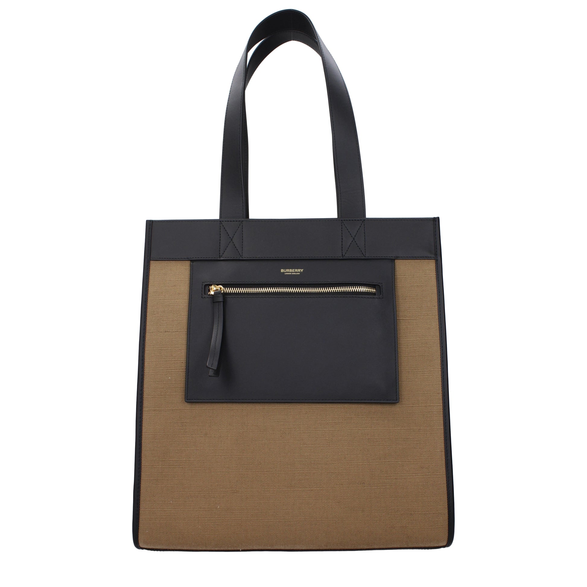 Burberry Shoulder Bags Women Fabric  Brown/Dark Blue