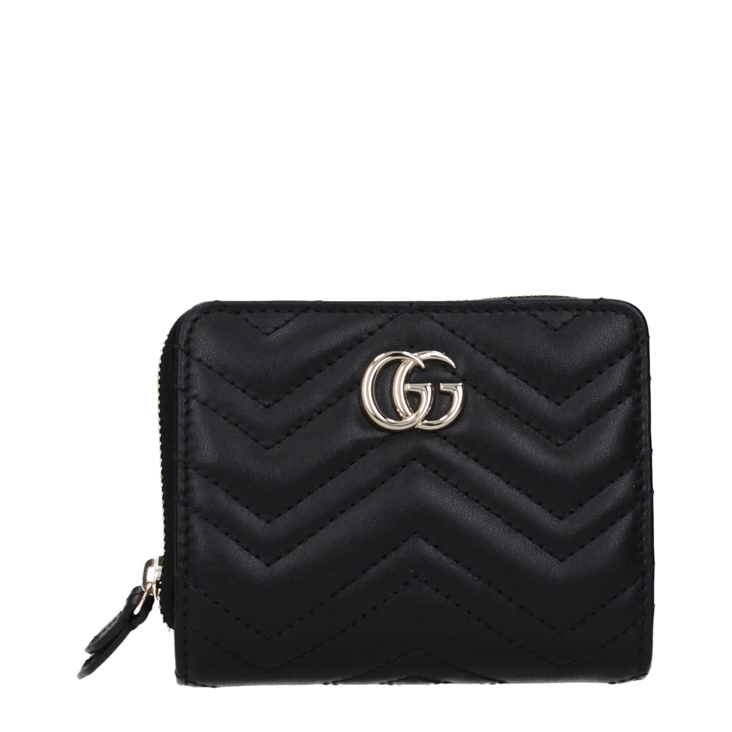 Gucci Wallets Women Leather Black