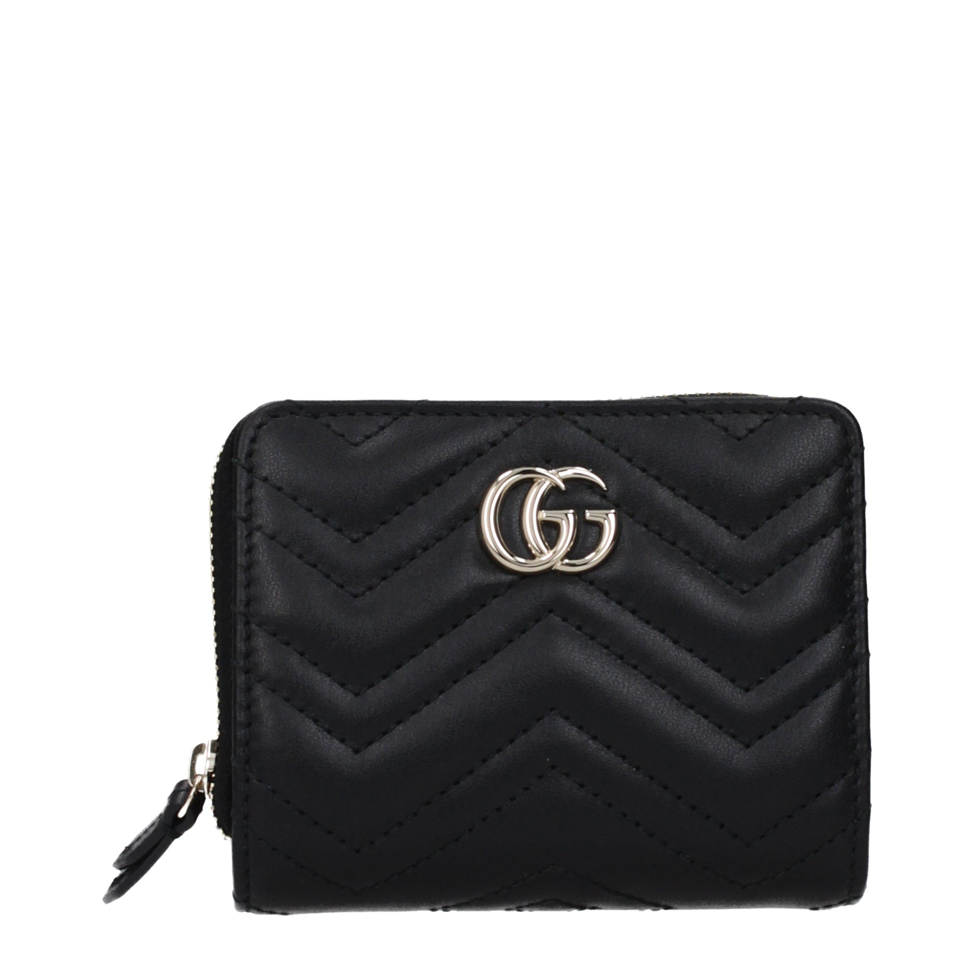 Gucci Wallets Women Leather Black
