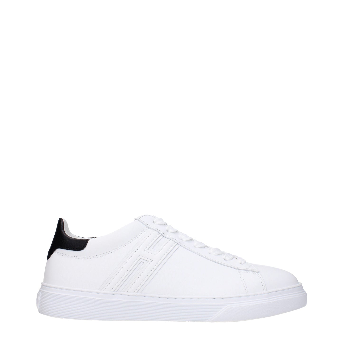 Hogan Men's Sneakers in Leather White/Black