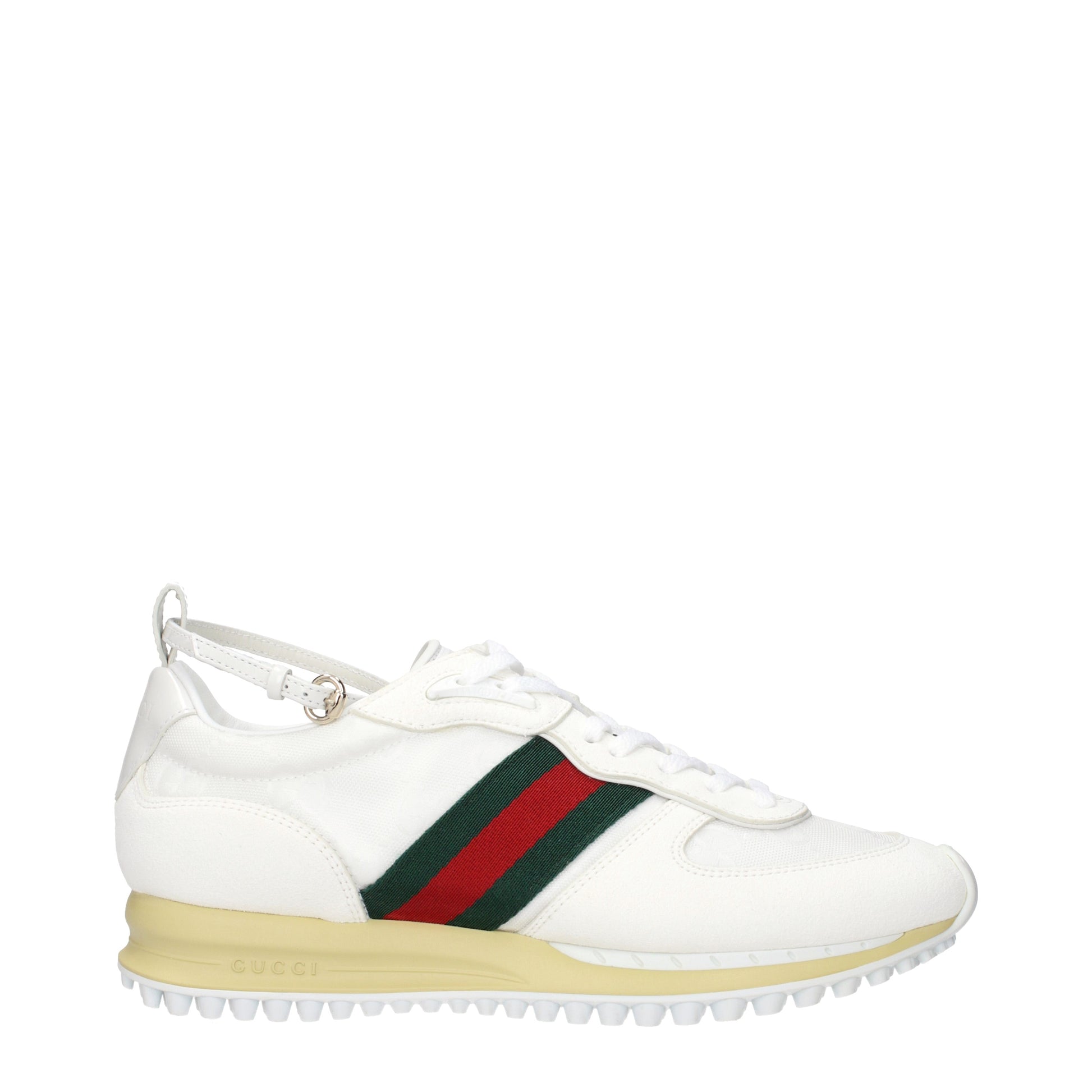 Gucci Sneakers Women Fabric  White