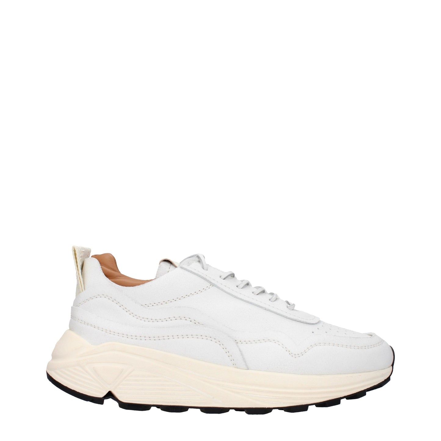 Buttero Men's Sneakers in Leather White