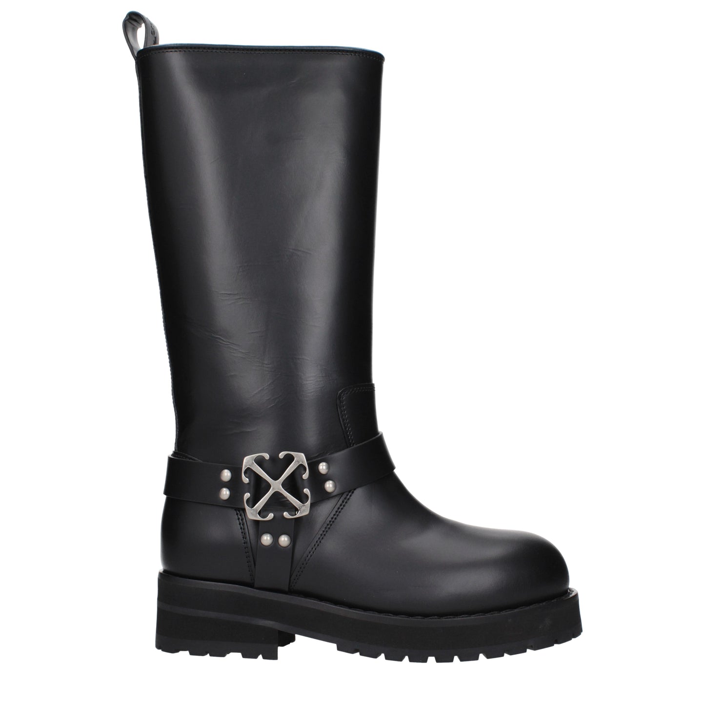 Off-White Women's Boots Leather