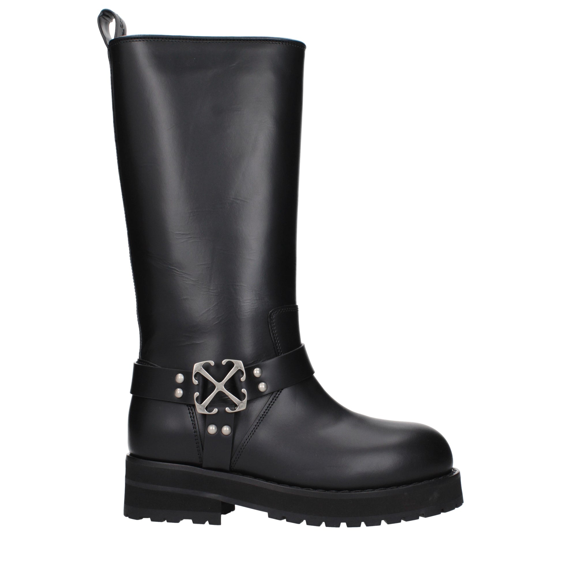 Off-White Women's Boots Leather