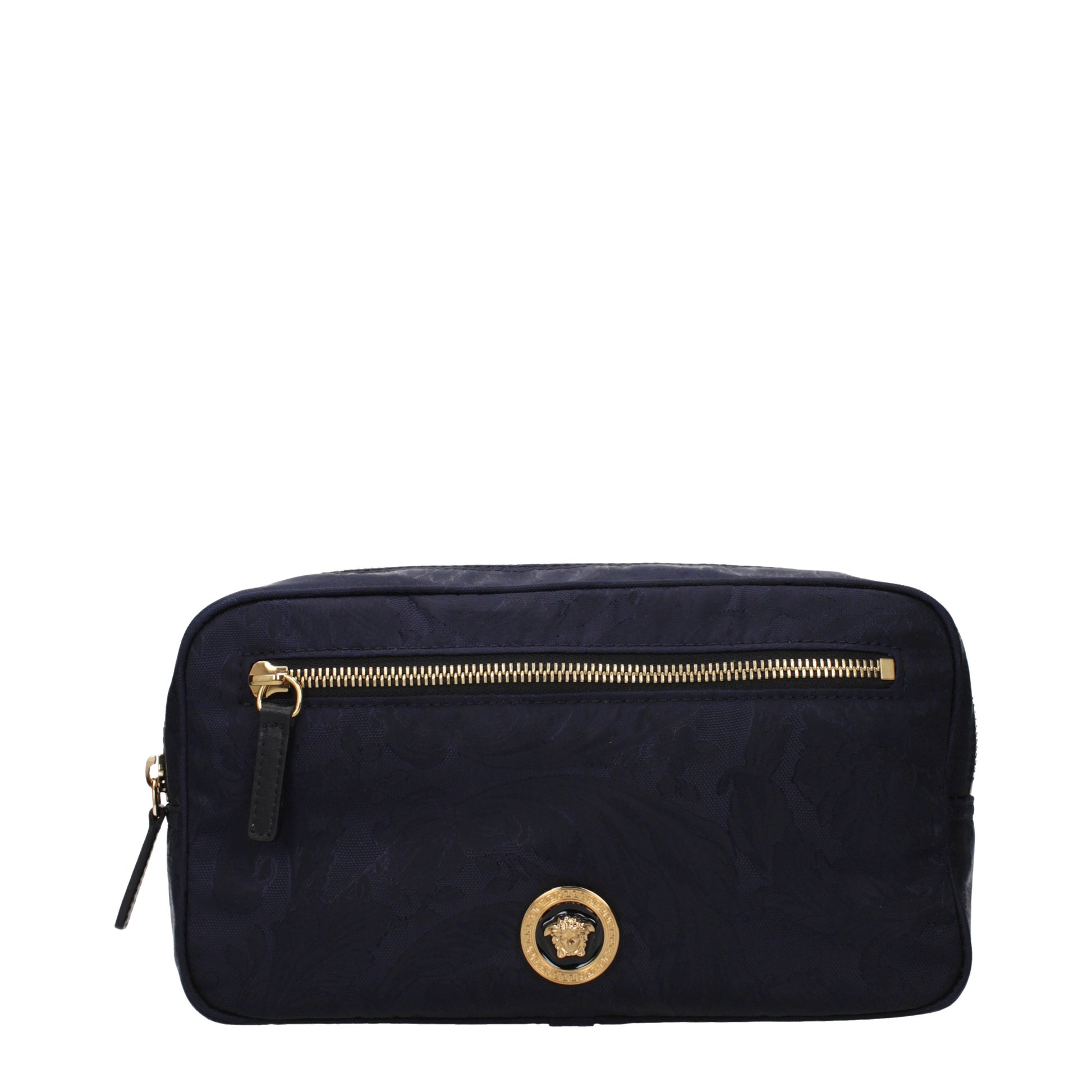 Versace Backpacks and Bumbags Men Fabric  Blue/Blue Navy