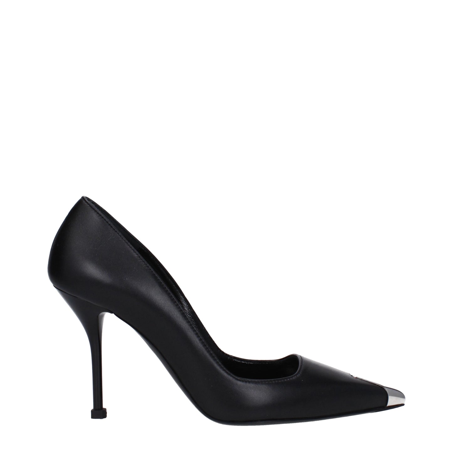 Alexander McQueen Women's Pumps in Leather Black