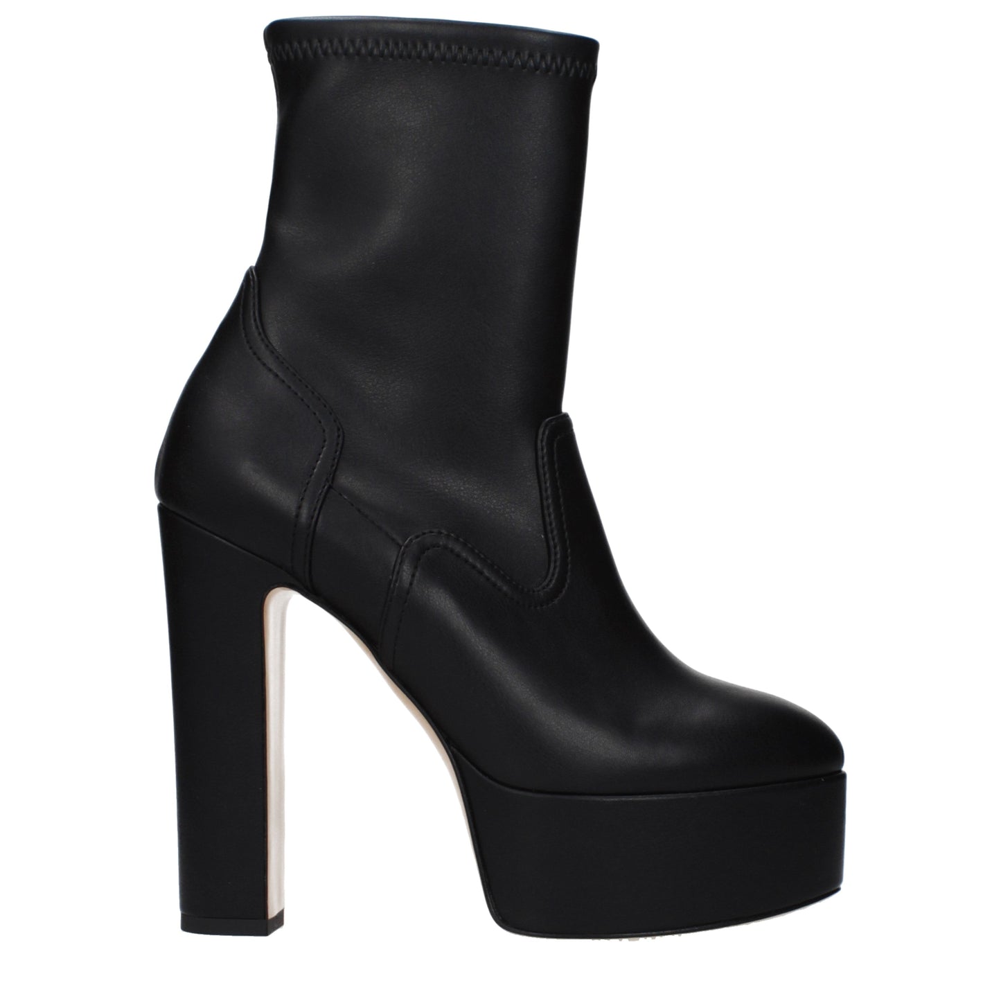 Casadei Ankle Boots Women Eco Leather Black