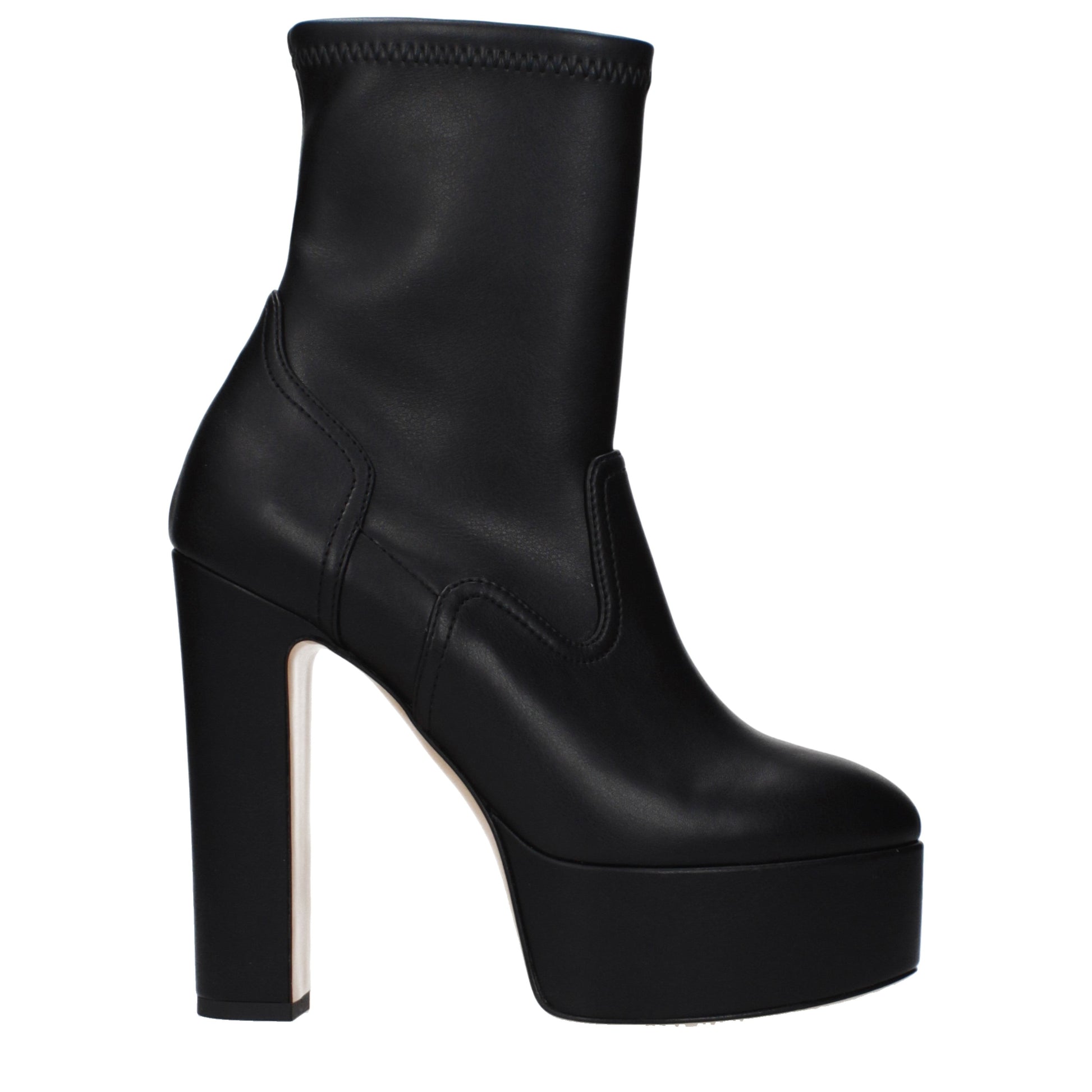 Casadei Ankle Boots Women Eco Leather Black