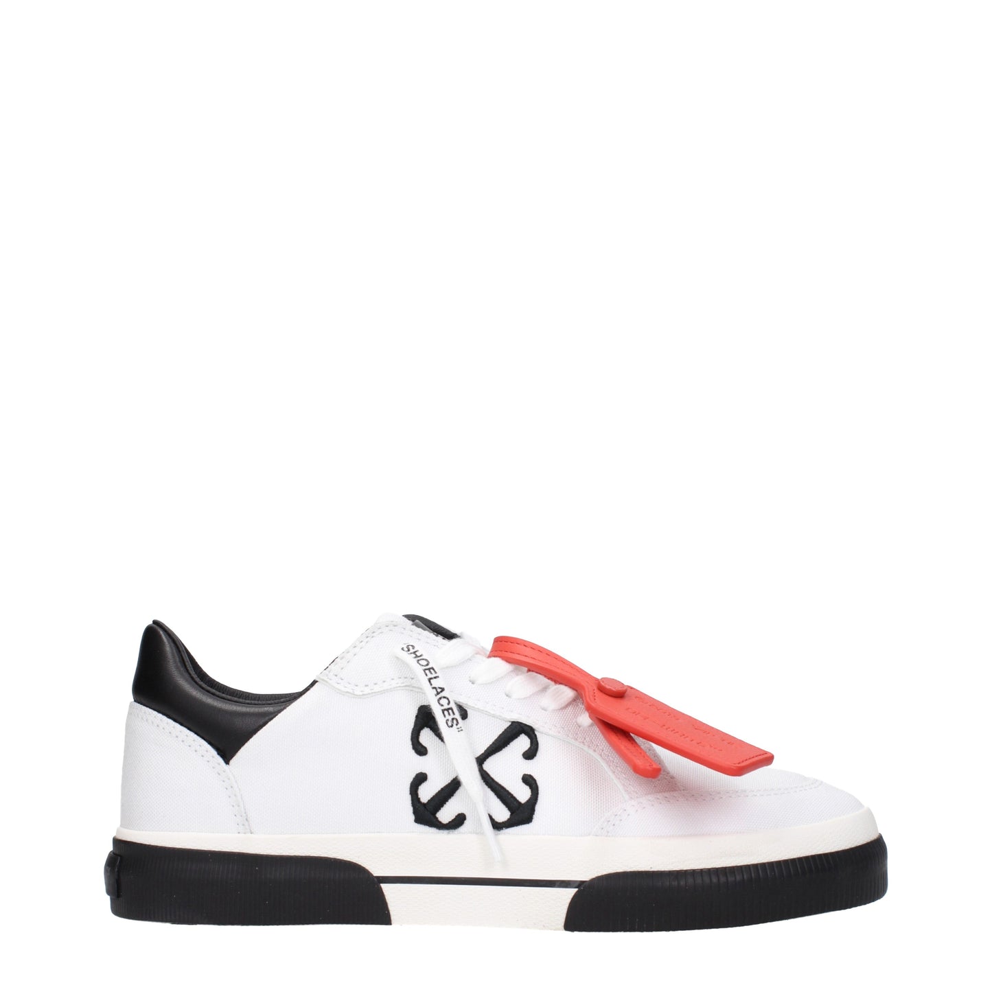 Off-White Men's Sneakers in Fabric  White/Black