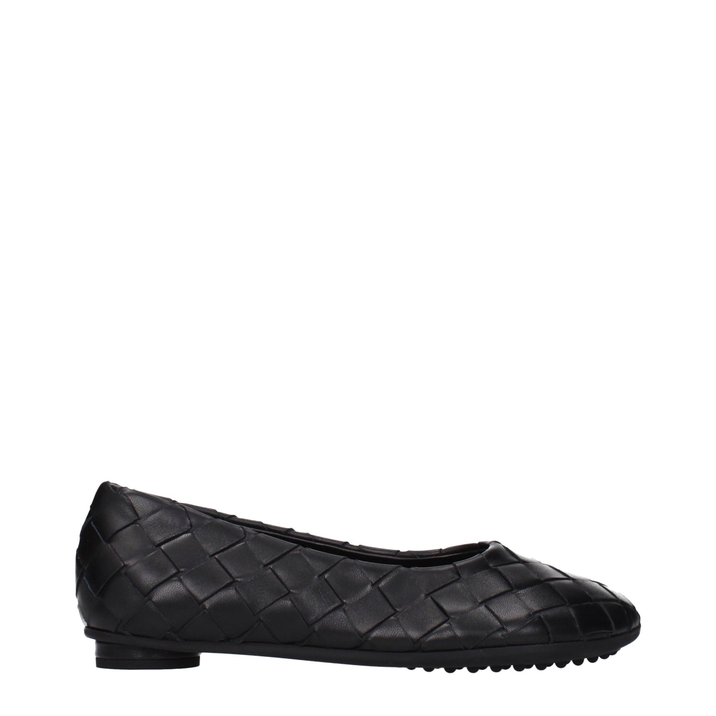 Bottega Veneta Ballet Flats Women Leather Black