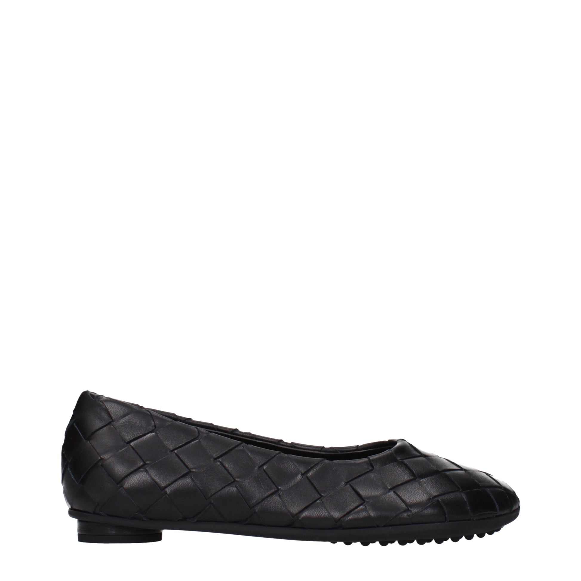 Bottega Veneta Ballet Flats Women Leather Black