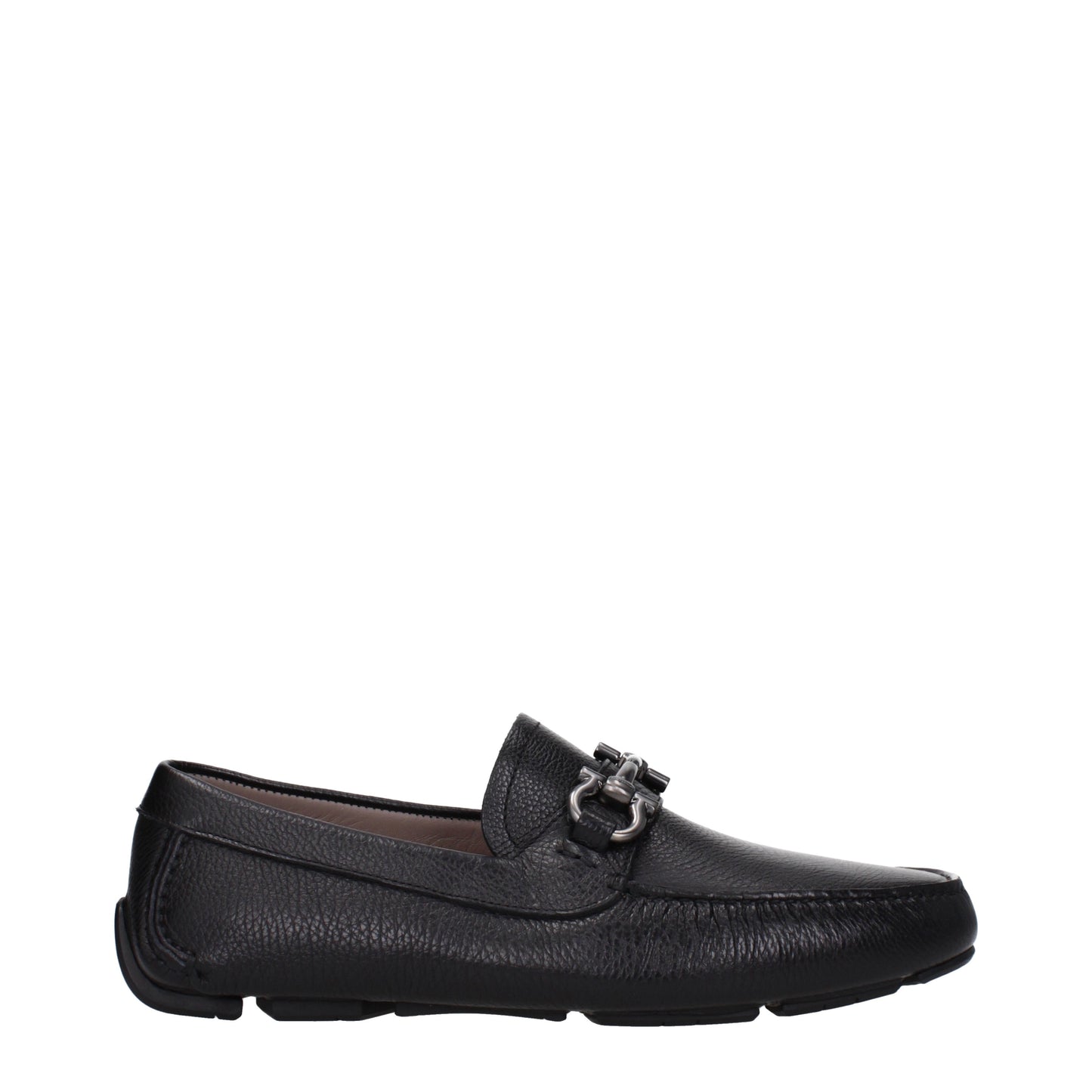 Salvatore Ferragamo Men's Loafers in Leather Black