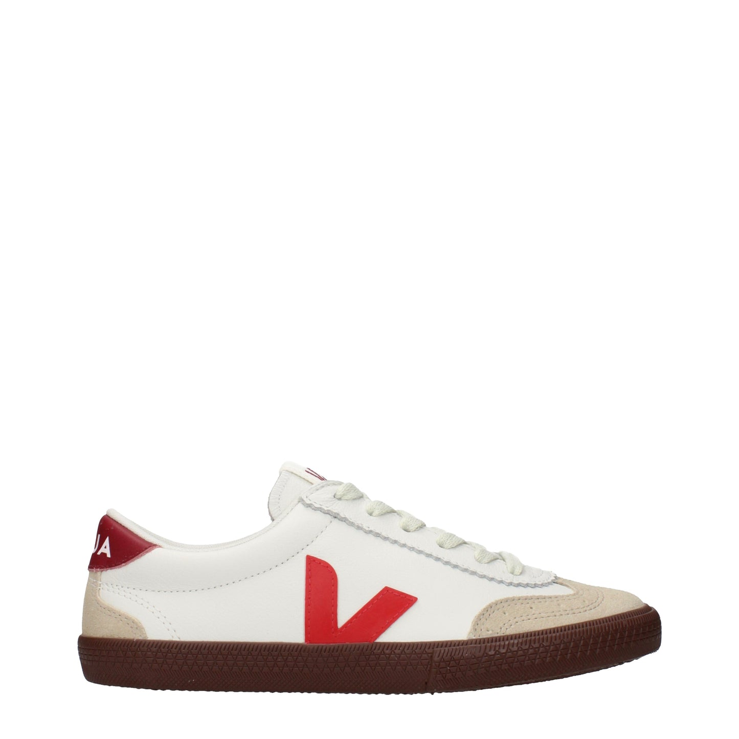 Veja Sneakers Women Leather White/Bordeaux