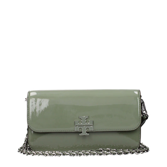Tory Burch Handbags Women Patent Leather Green/Jade