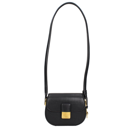 Bottega Veneta Crossbody Bags Women Leather Black