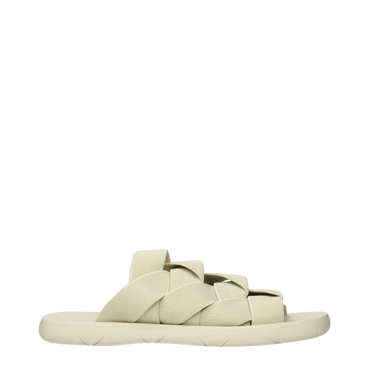Bottega Veneta Men's Slippers and Clogs Fabric Salt