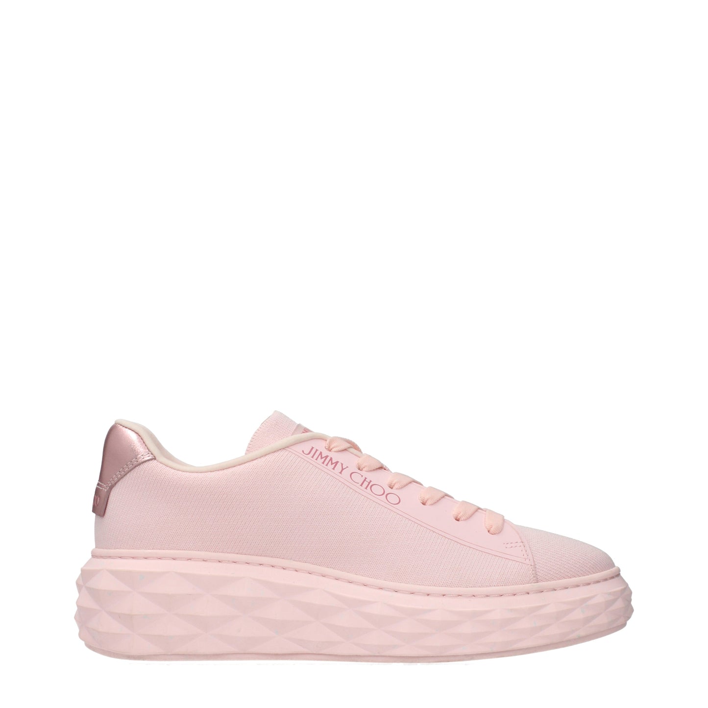 Jimmy Choo Women's Sneakers Fabric Powder