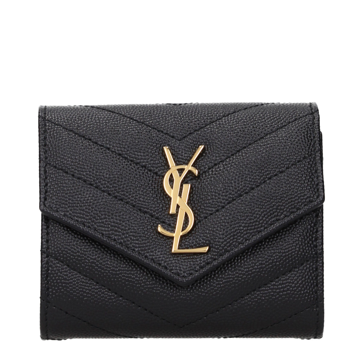 Saint Laurent Wallets Women Leather Black
