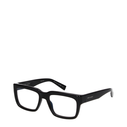 Saint Laurent Sunglasses Men Acetate Black/Transparent