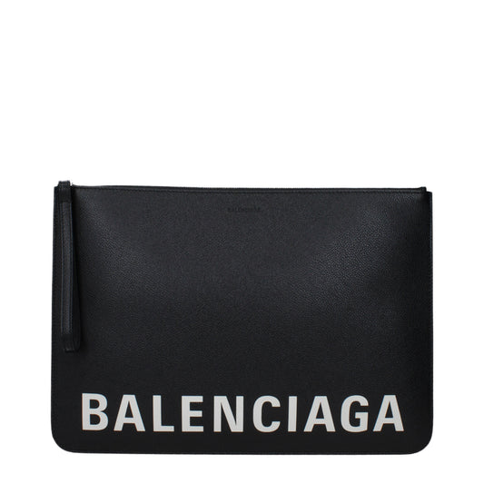 Balenciaga Men's Clutches Leather