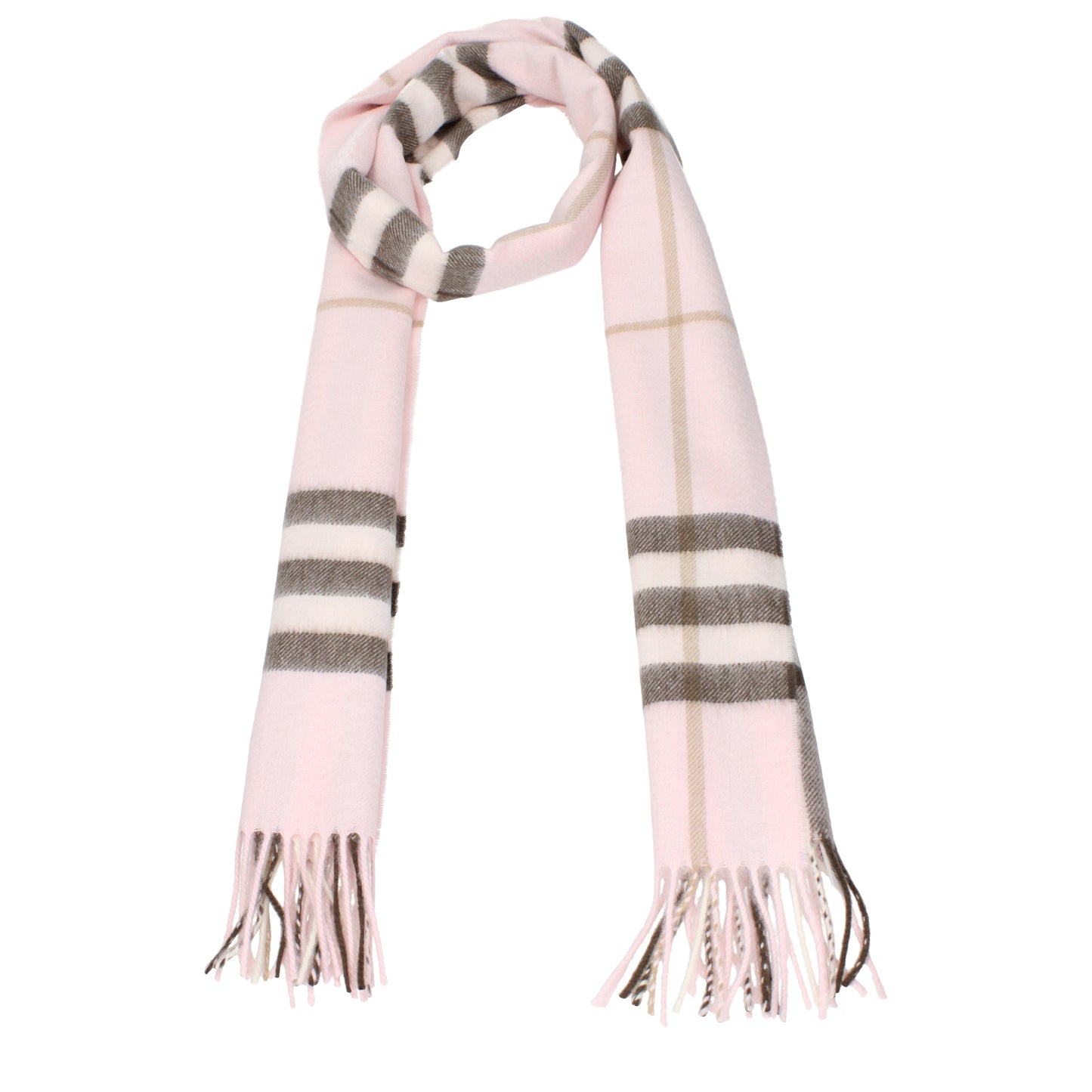 Burberry Scarves Women Cashmere Pink/Bow