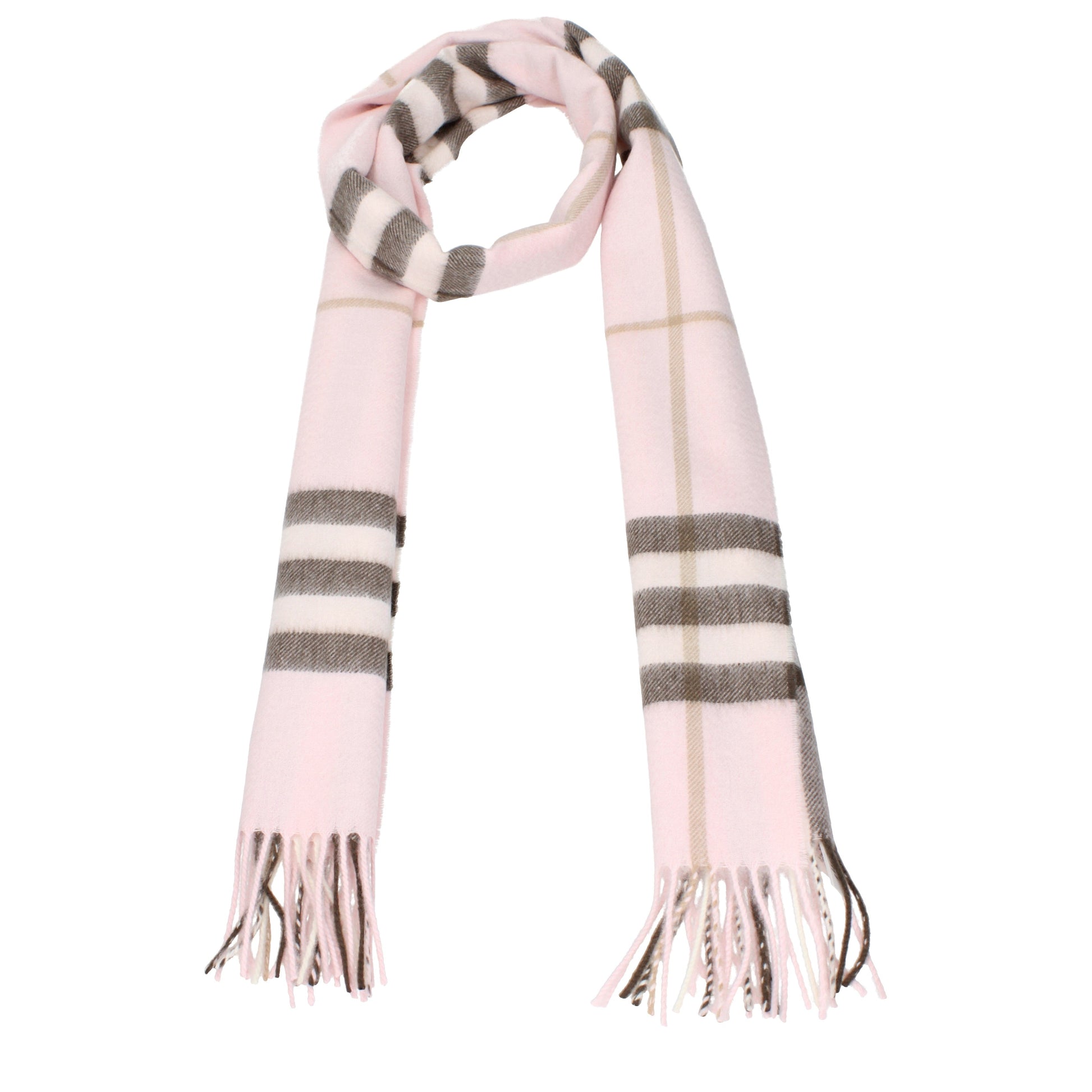 Burberry Scarves Women Cashmere Pink/Bow