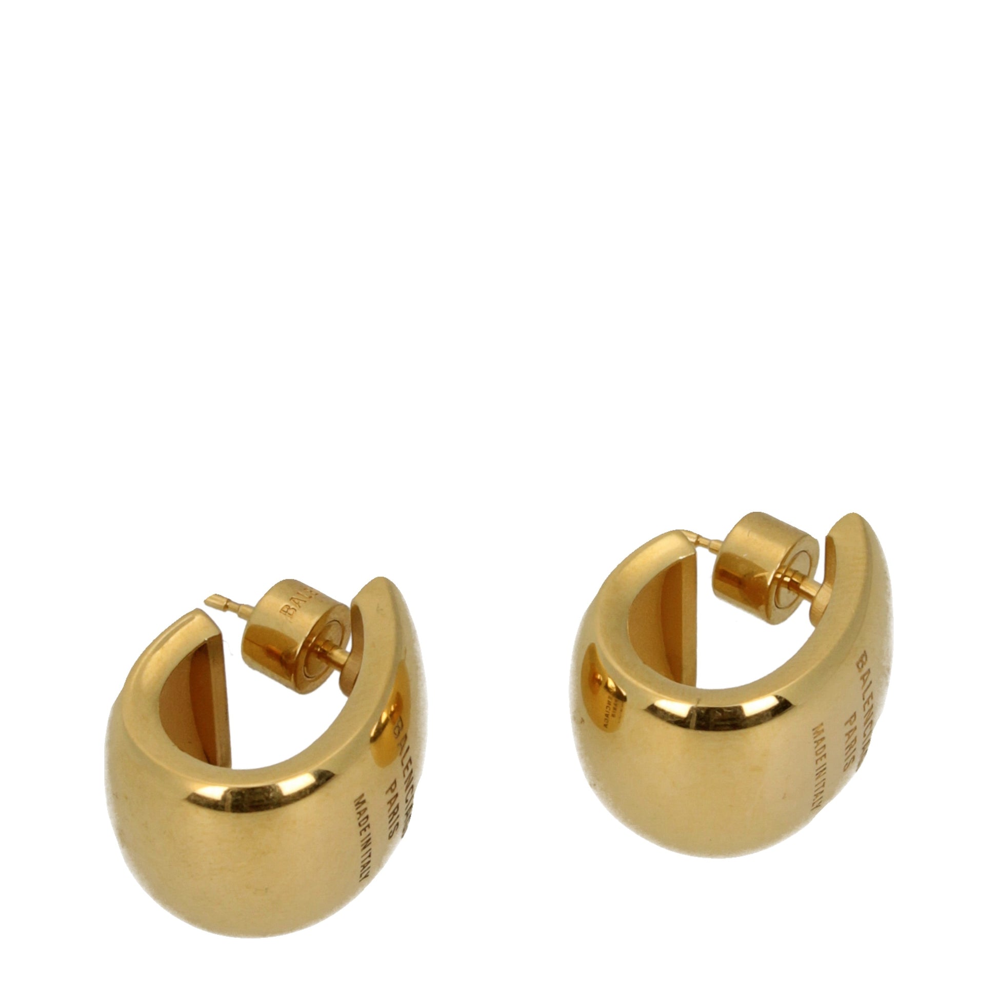 Balenciaga Earrings Women Brass Gold
