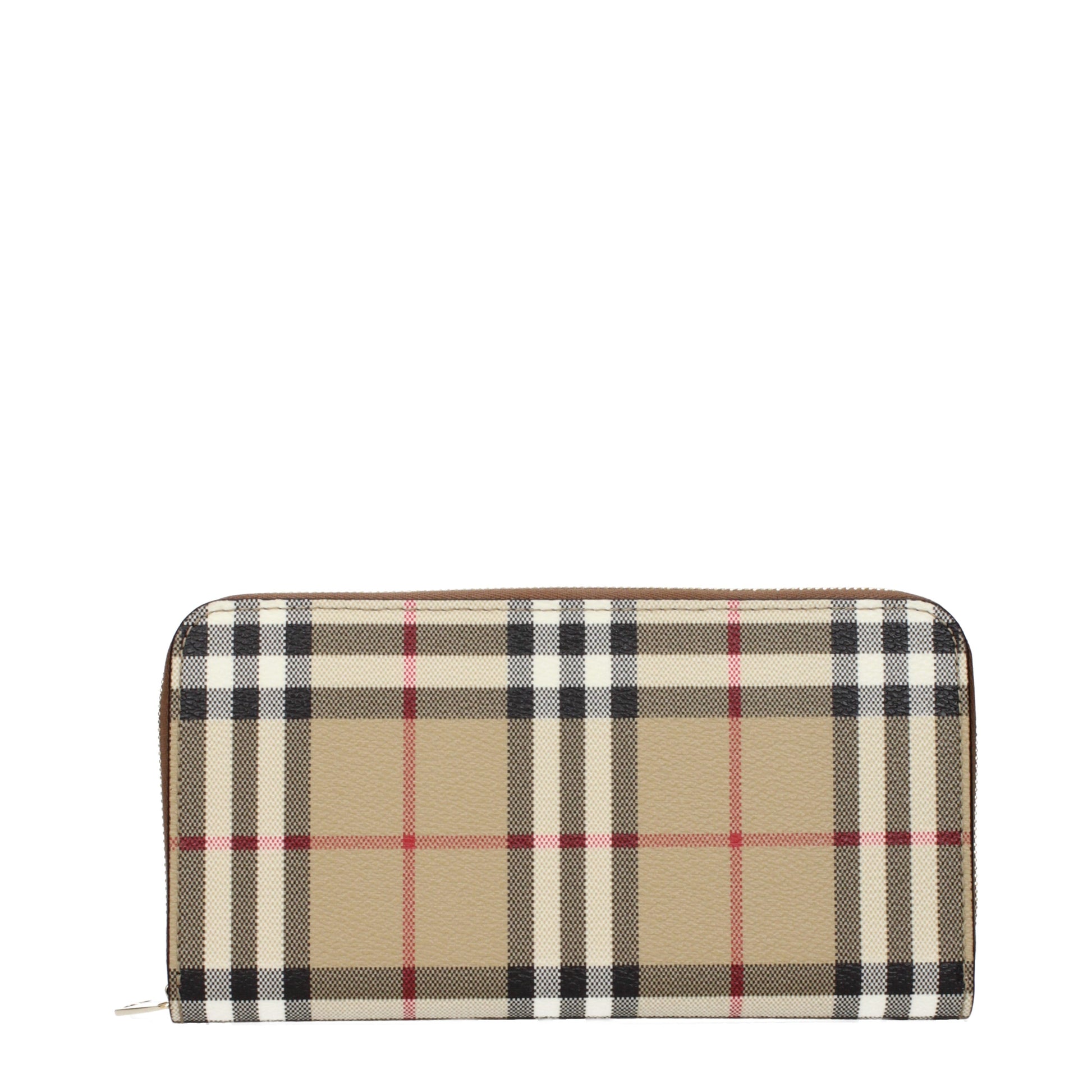 Burberry Wallets Women Fabric  Beige/Brown
