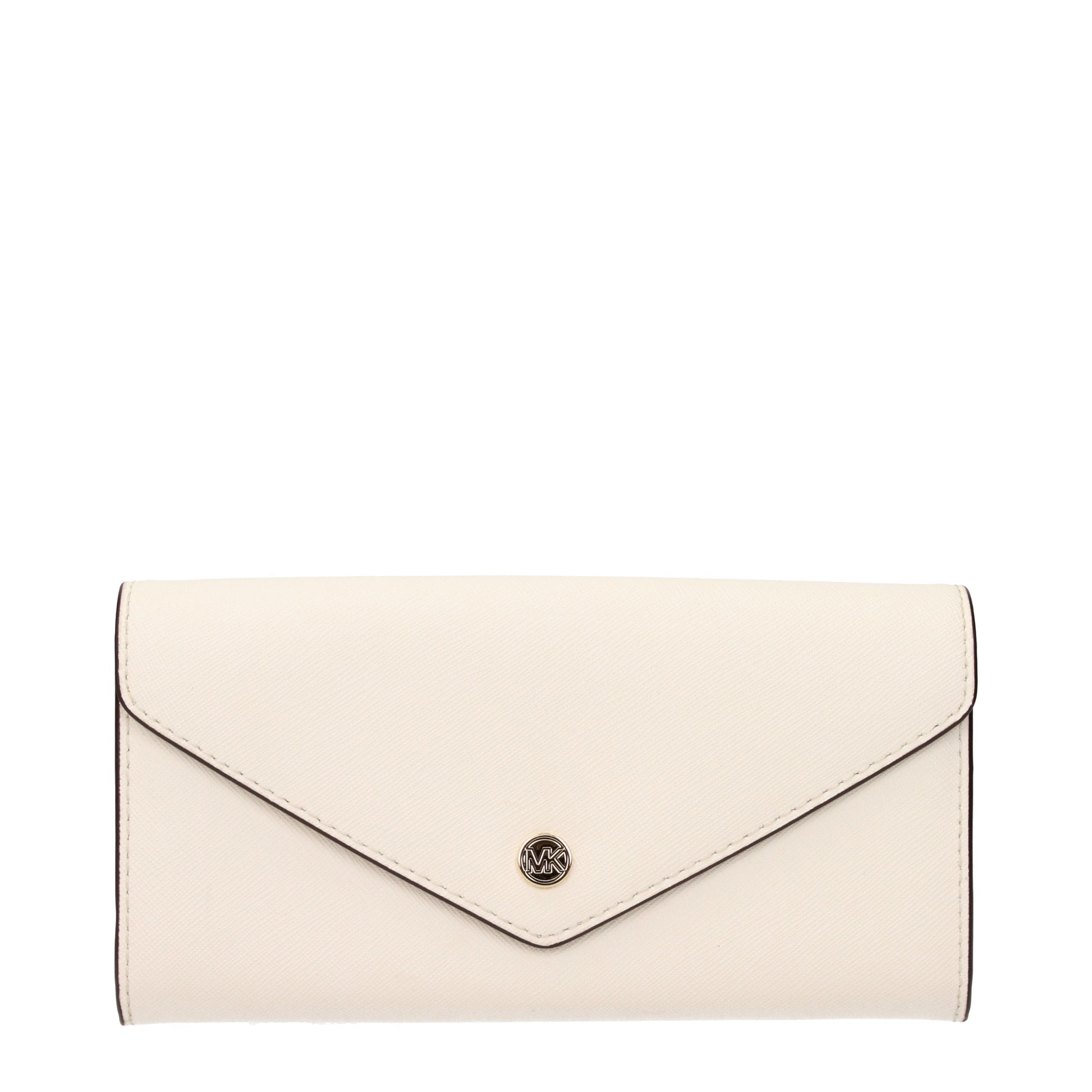 Michael Kors Women's Wallets Leather Cream