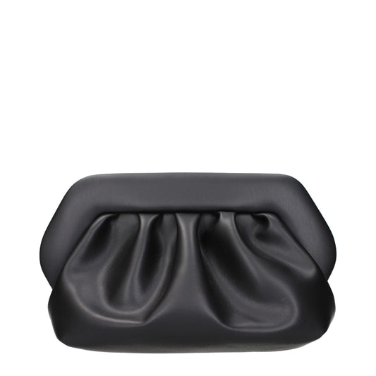 Themoirè Clutches Women Eco Leather Black