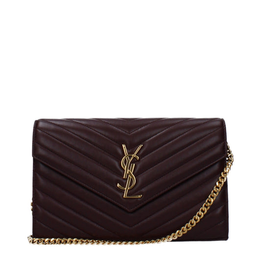 Saint Laurent Women's Clutches Leather