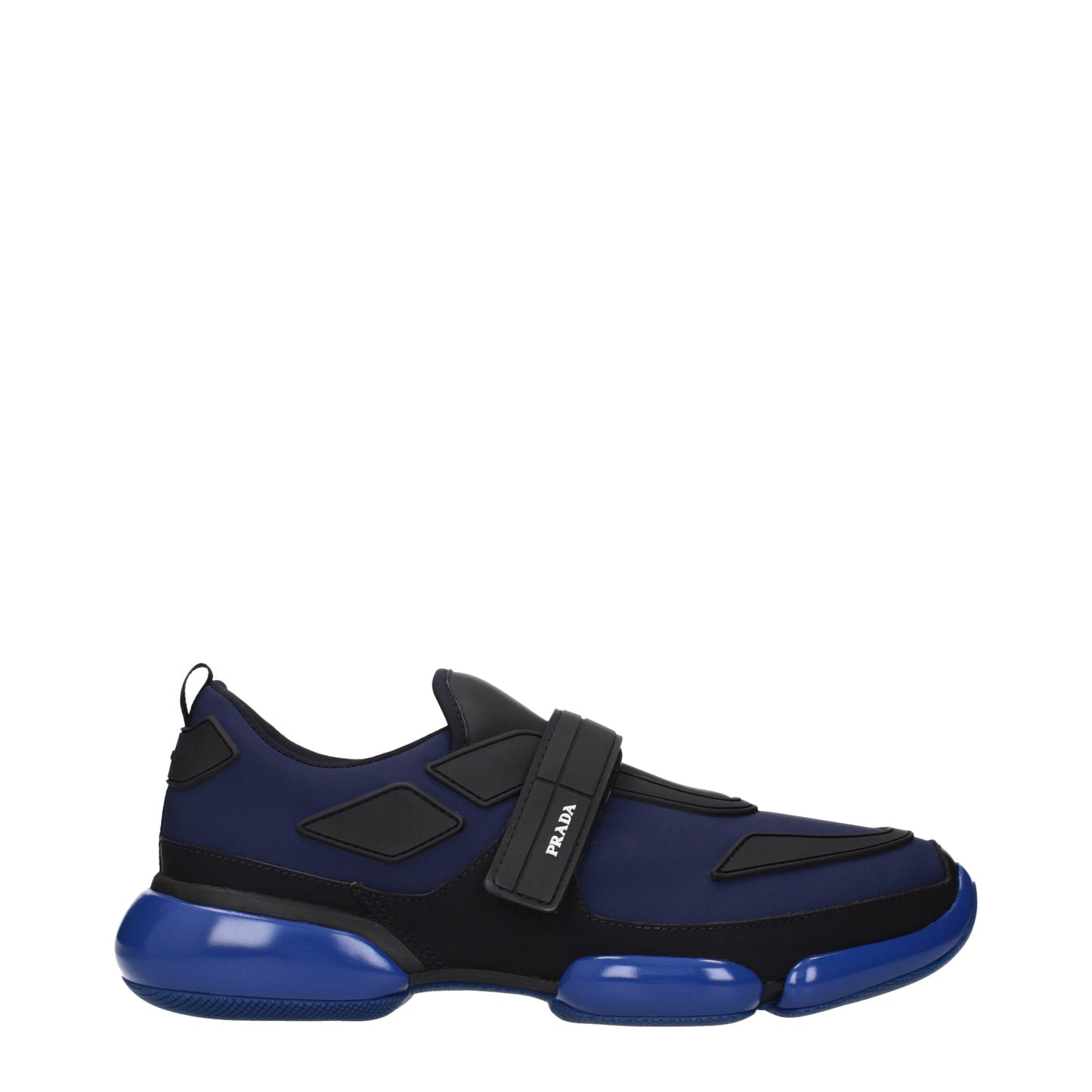 Prada Sneakers Men Fabric  Blue/Baltic