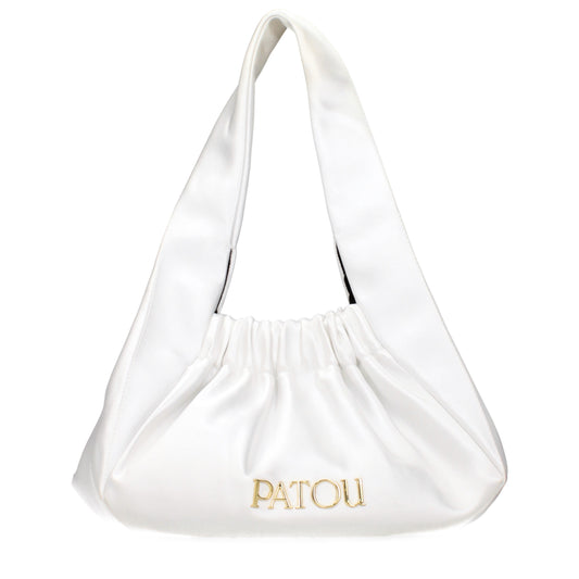 Patou Handbags Women Fabric  White