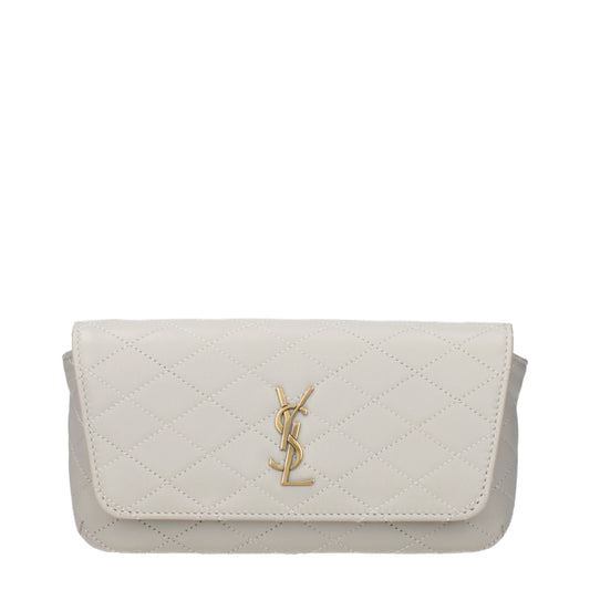 Saint Laurent Women's Clutches Leather