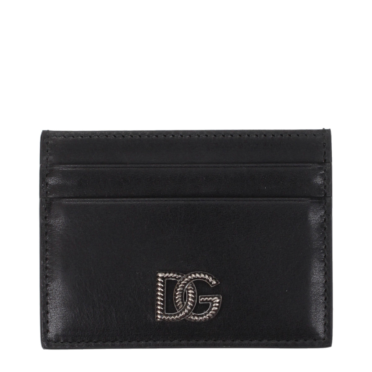 Dolce&Gabbana Document Holders Men Leather Black
