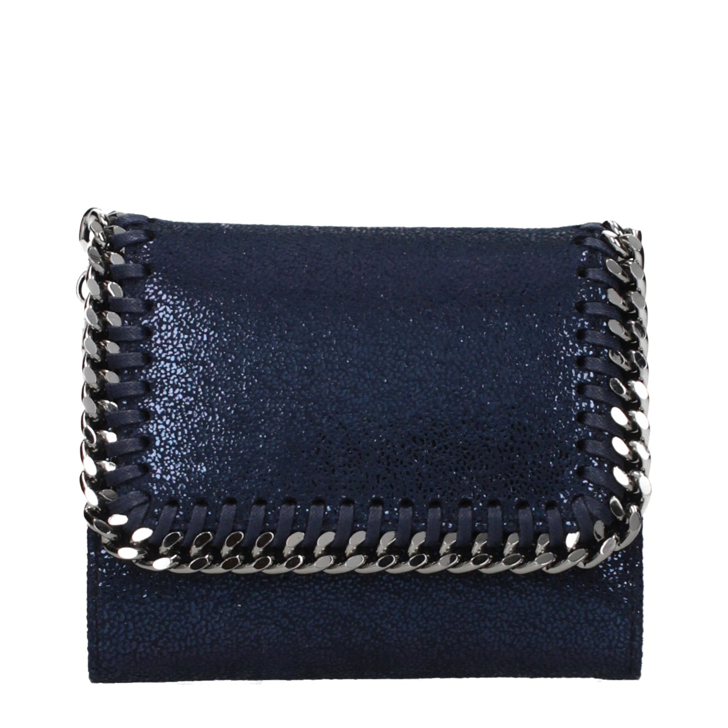 Stella McCartney Wallets Women Eco Suede Blue/Ink