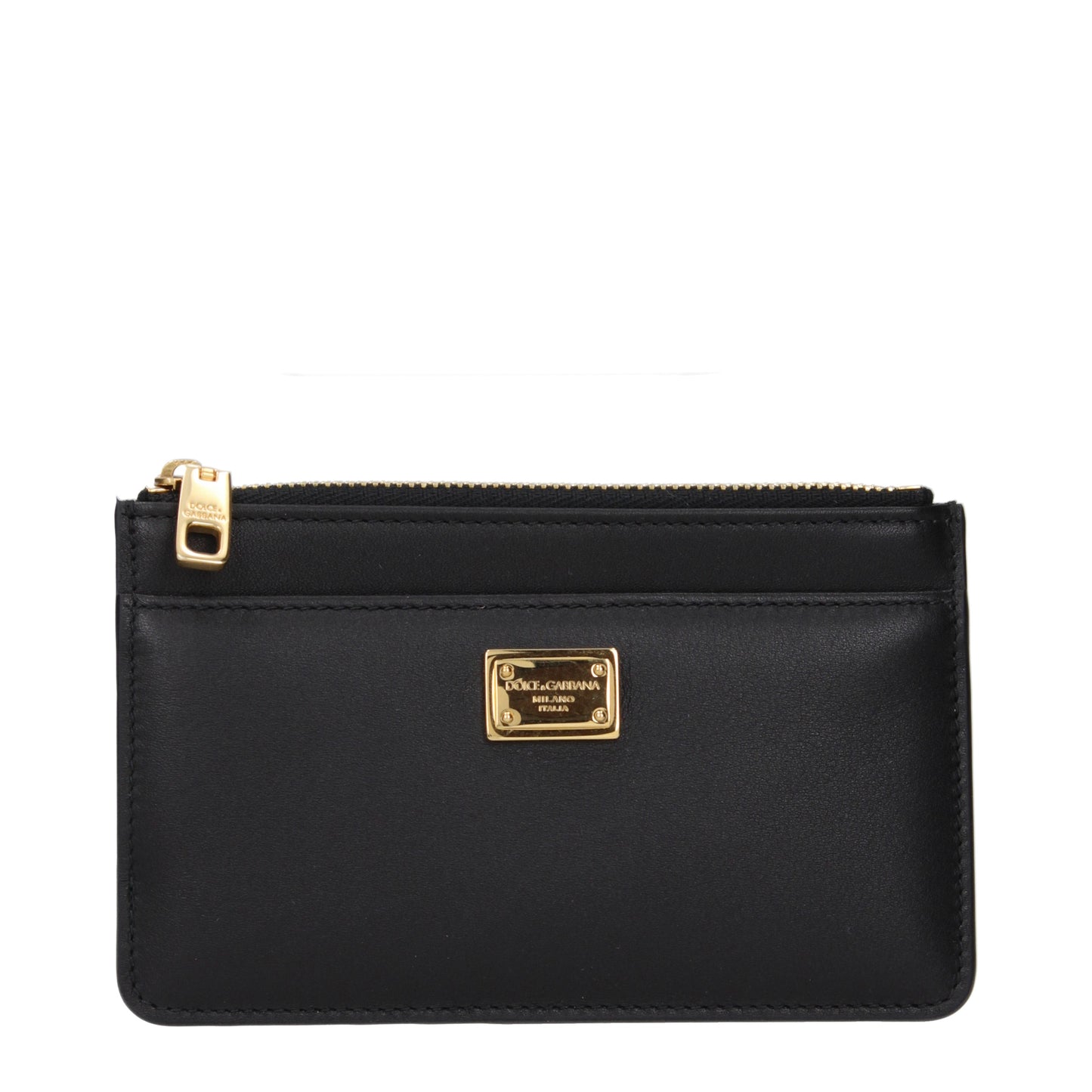 Dolce&Gabbana Coin Purses Women Leather Black
