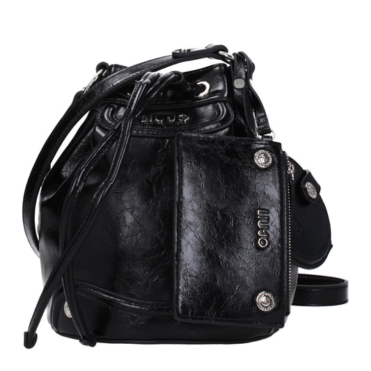 Liu Jo Crossbody Bags Women Polyester Black/Black