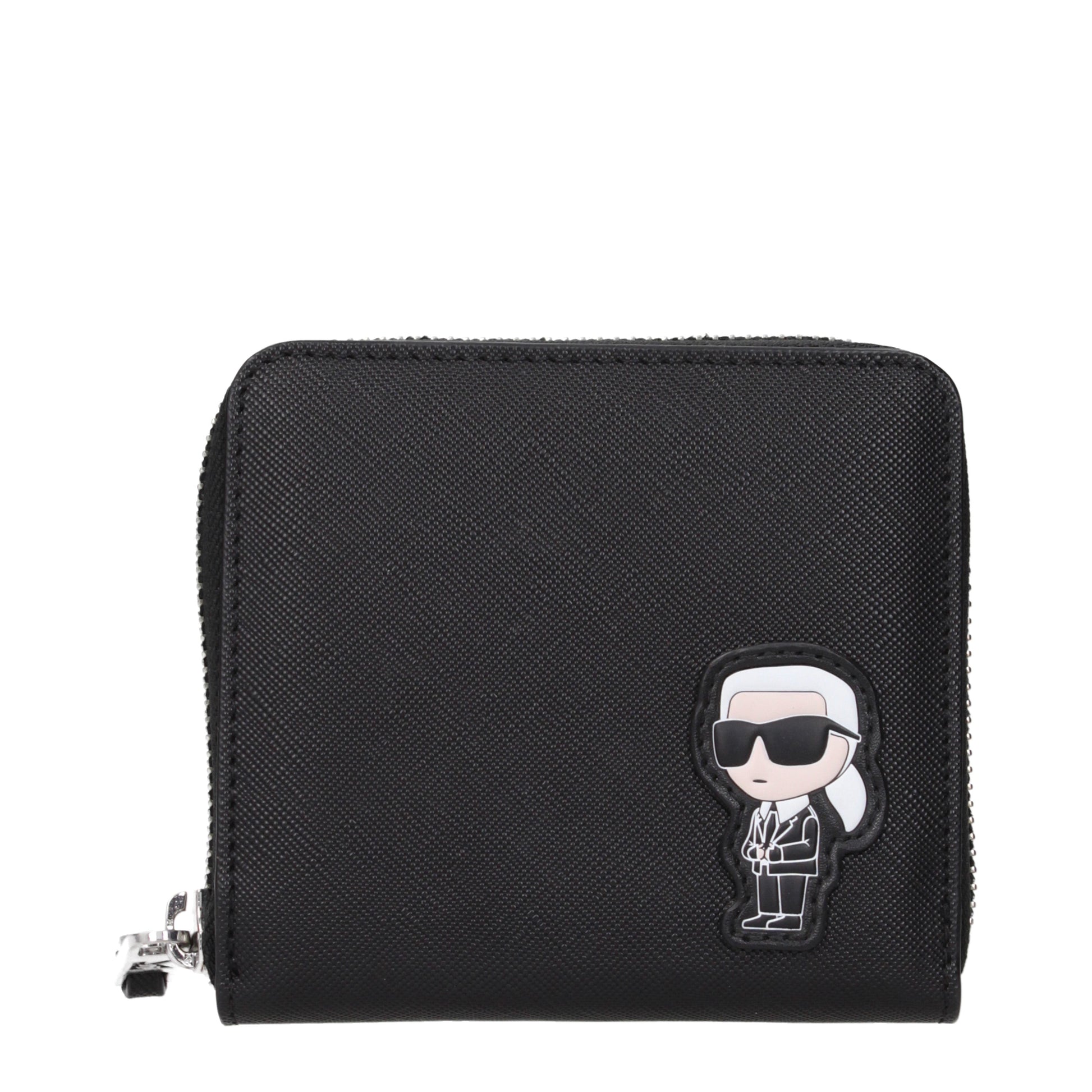 Karl Lagerfeld Coin Purses Women Polyurethane Black