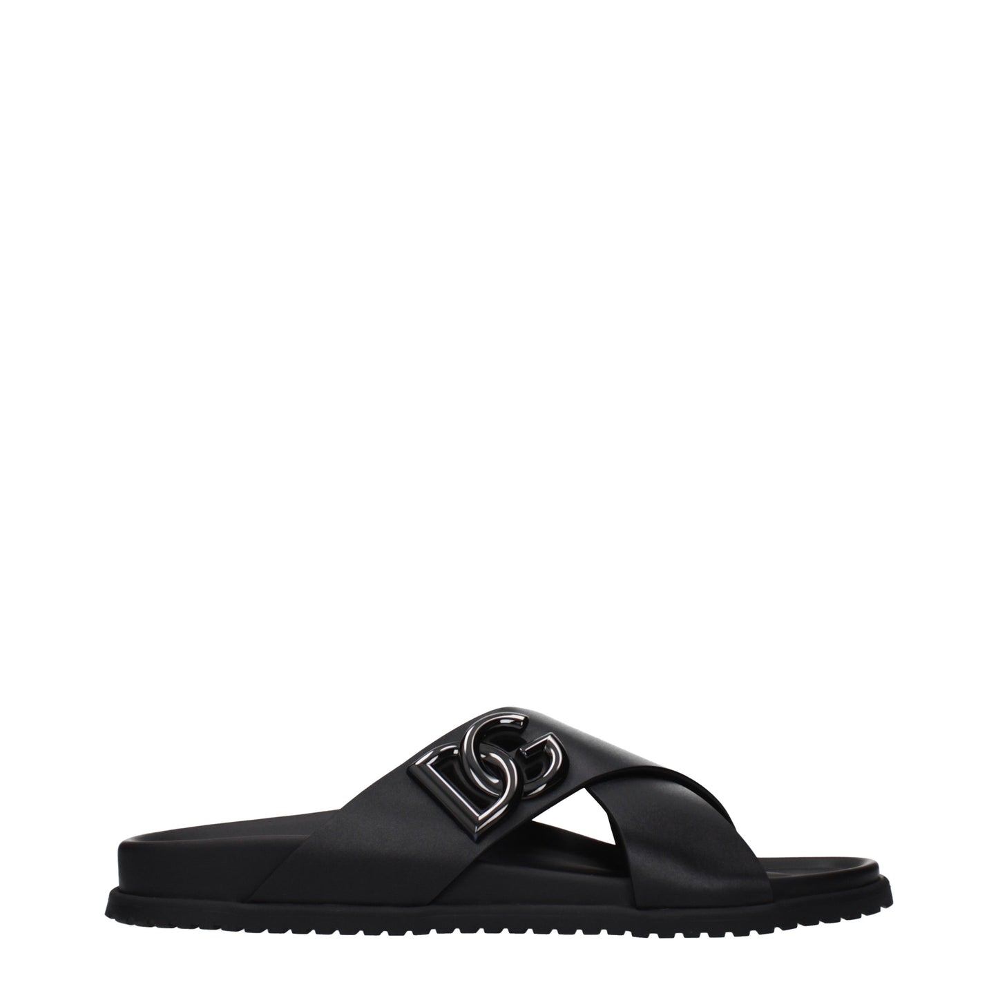 Dolce&Gabbana Slippers and Clogs Men Leather Black