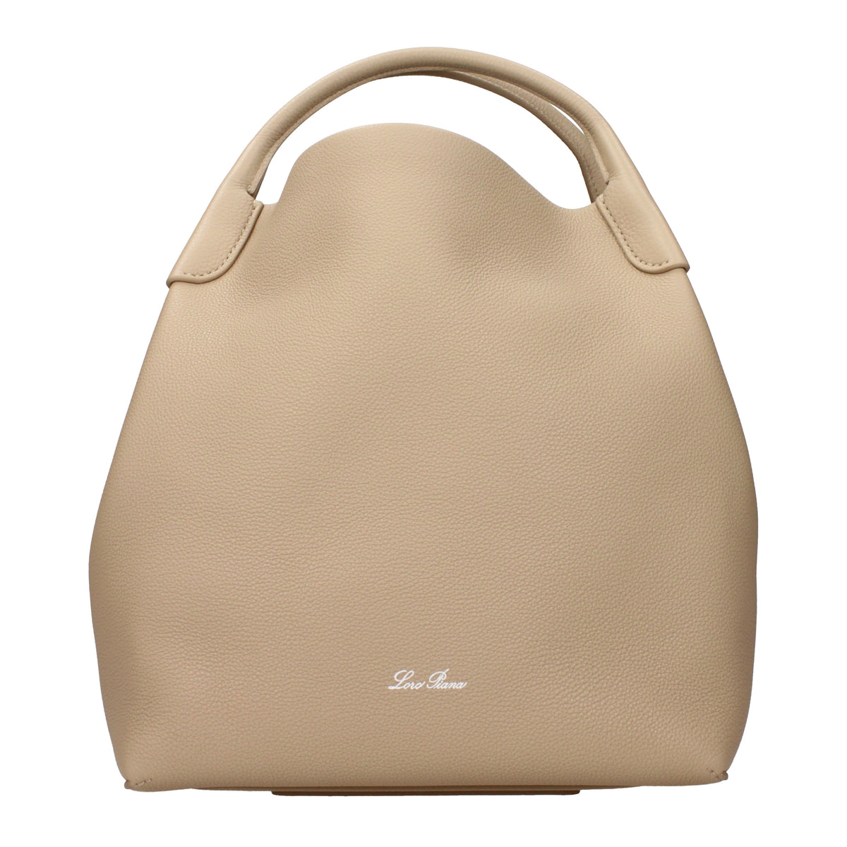 Loro Piana Handbags Women Leather Beige