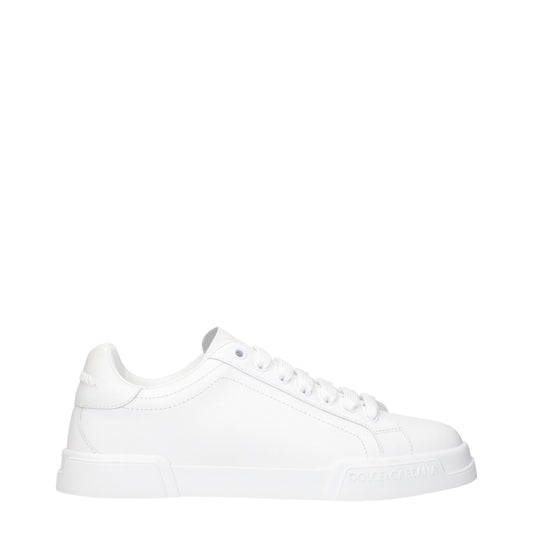 Dolce&Gabbana Sneakers Men Leather White