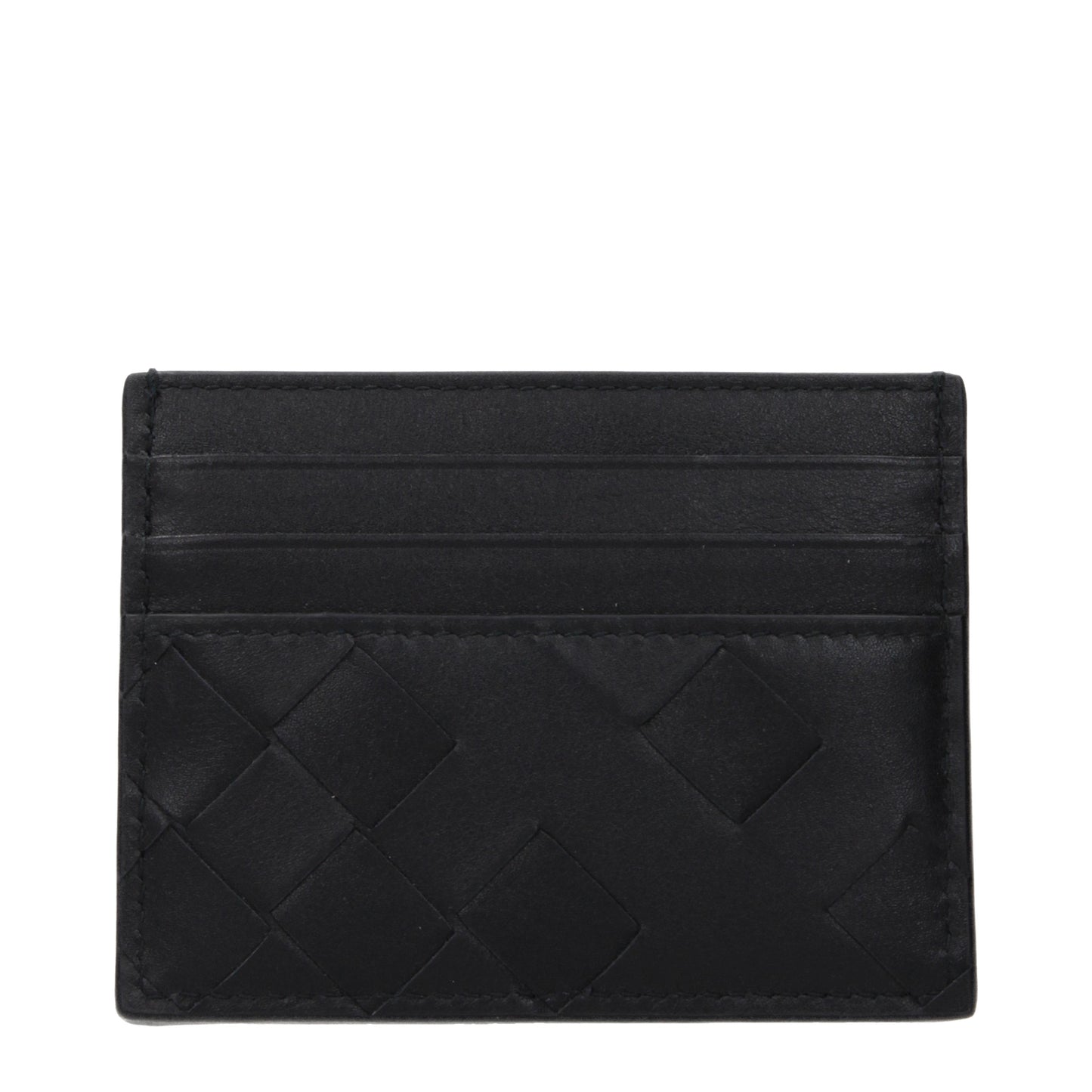 Bottega Veneta Document Holders Men Leather Black