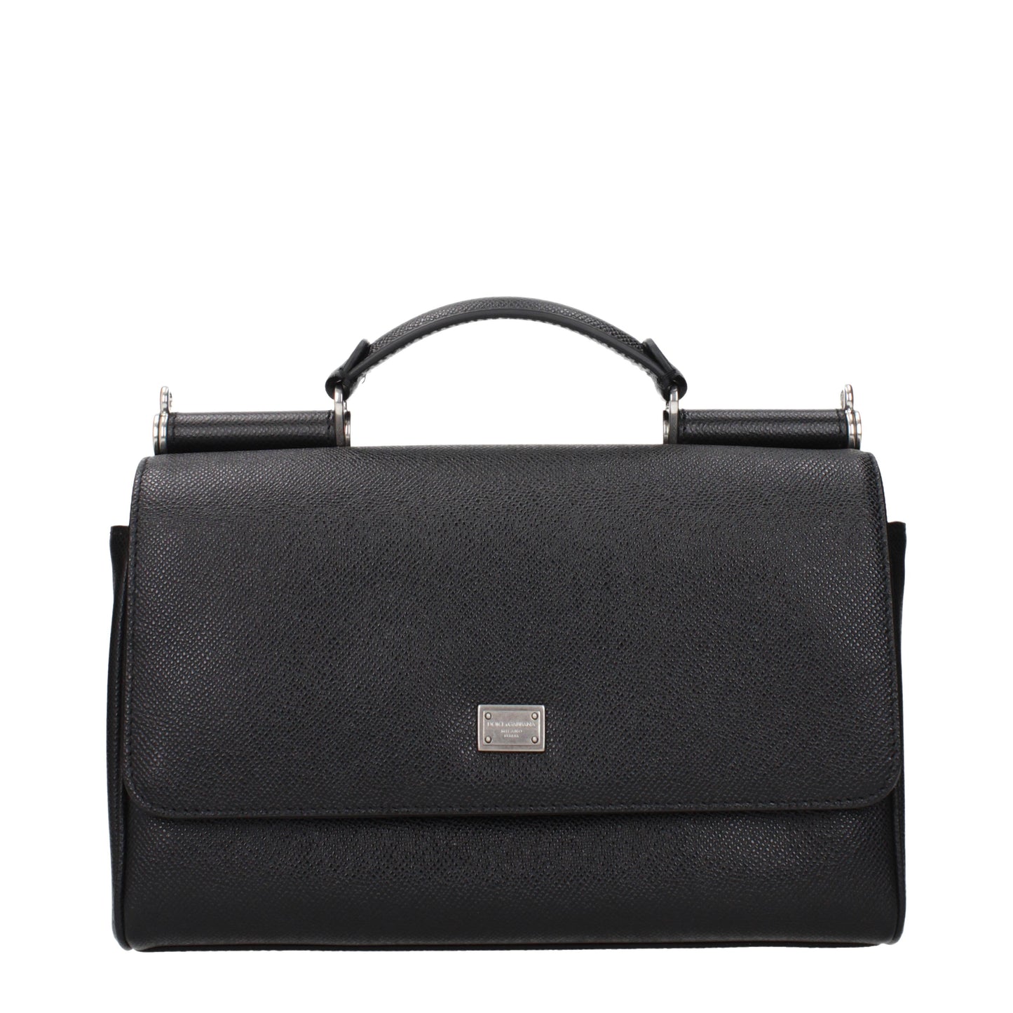 Dolce&Gabbana Handbags Men Leather Black