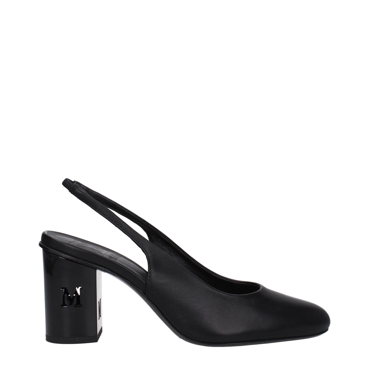 Max Mara Sandals Women Leather Black