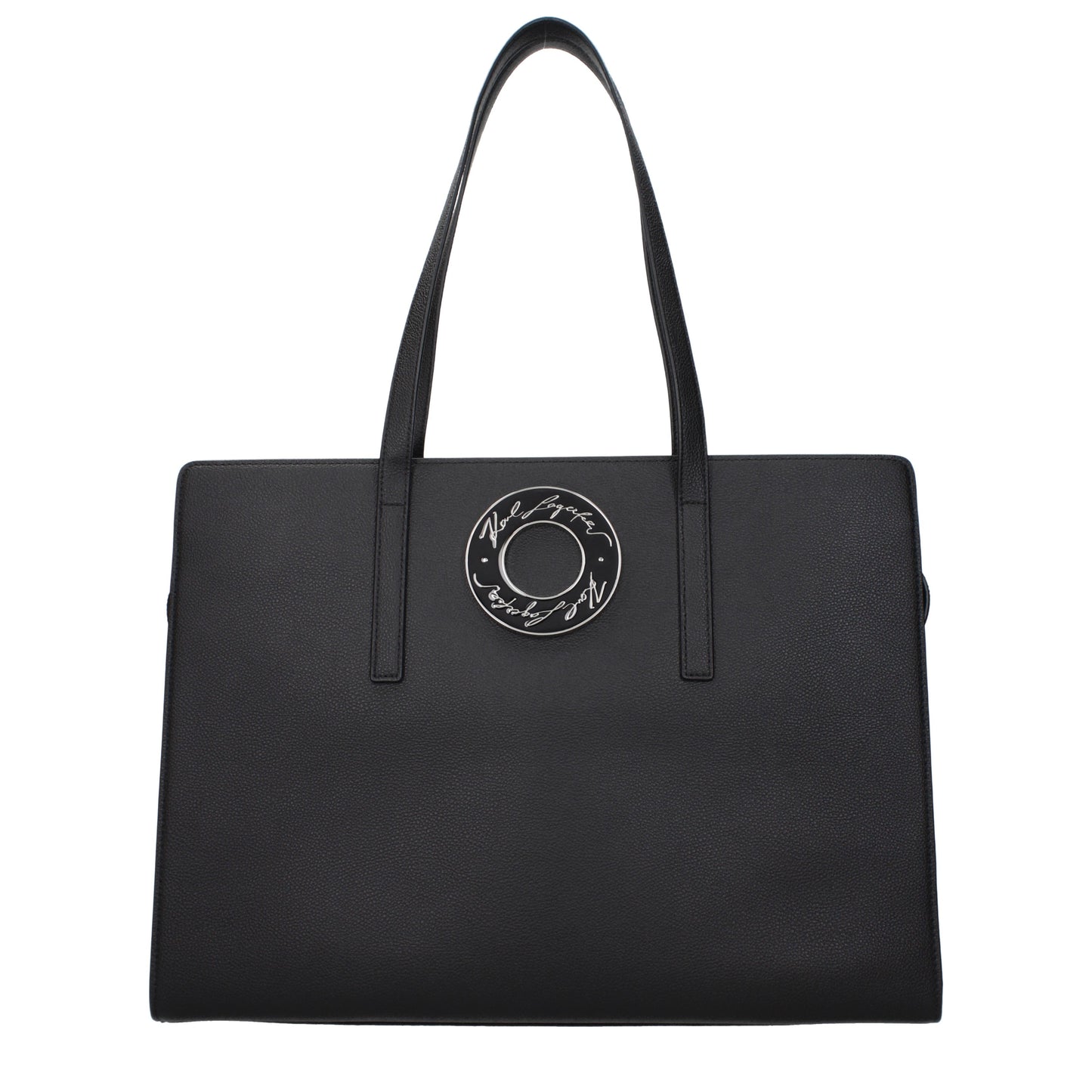Karl Lagerfeld Shoulder Bags Women Leather Black