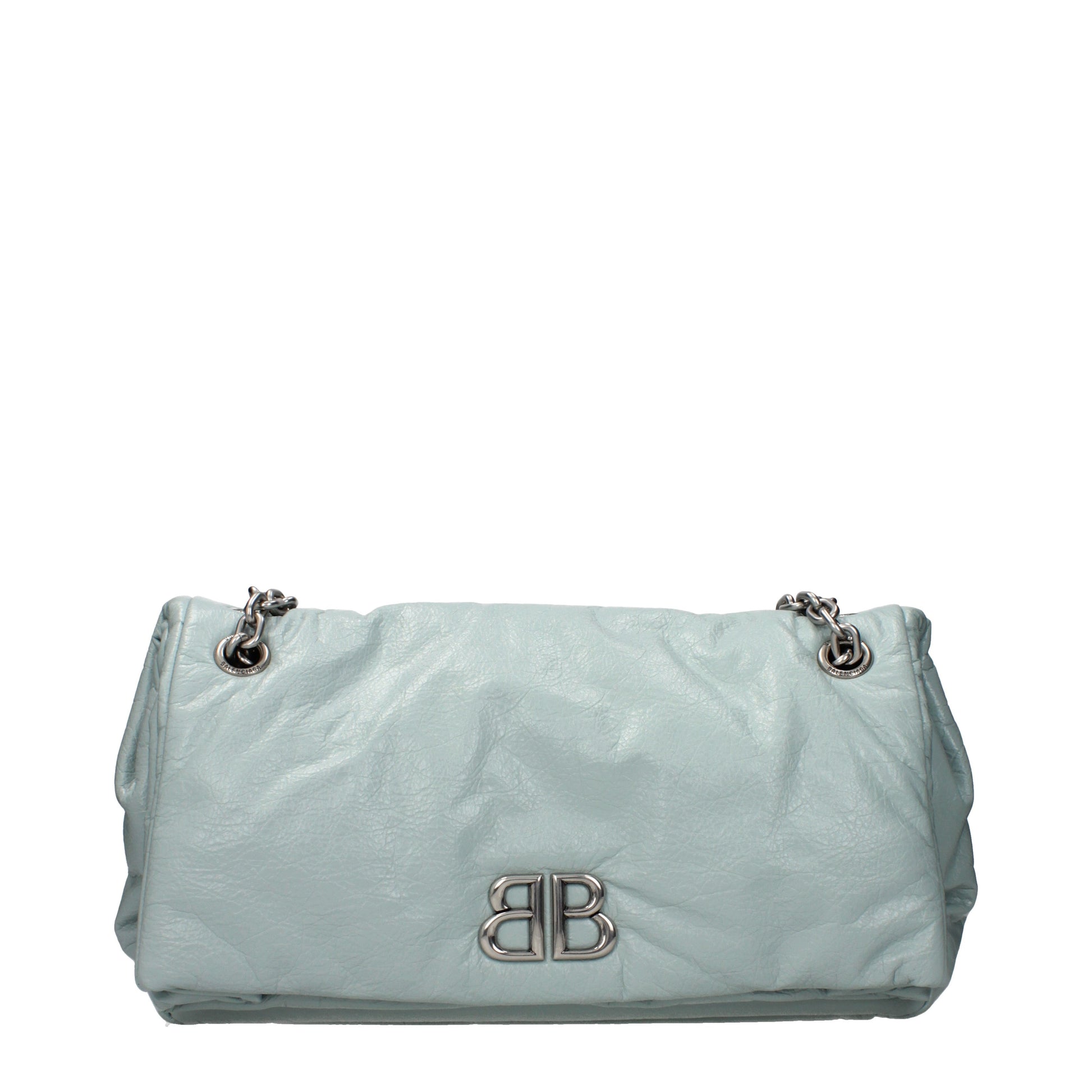 Balenciaga Shoulder Bags Women Leather Heavenly/Water