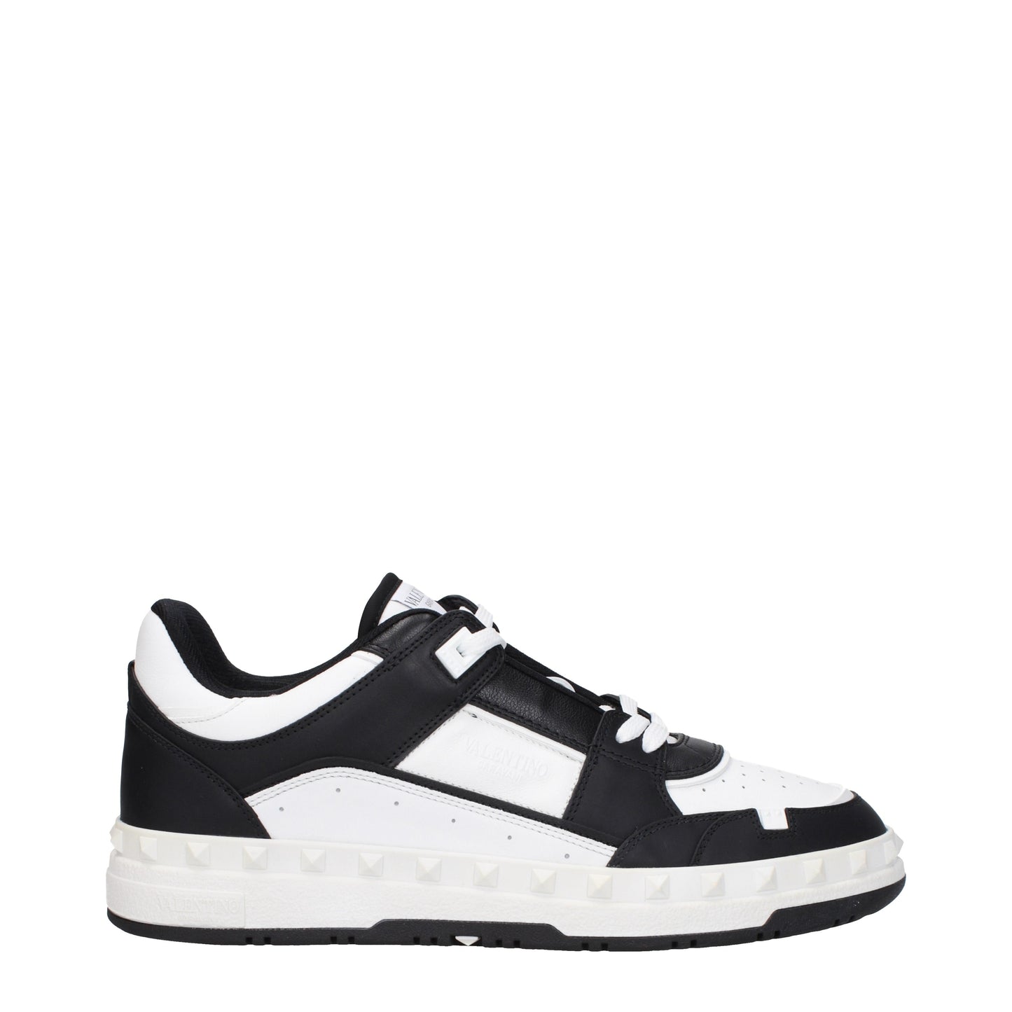 Valentino Garavani Men's Sneakers in Leather White/Black