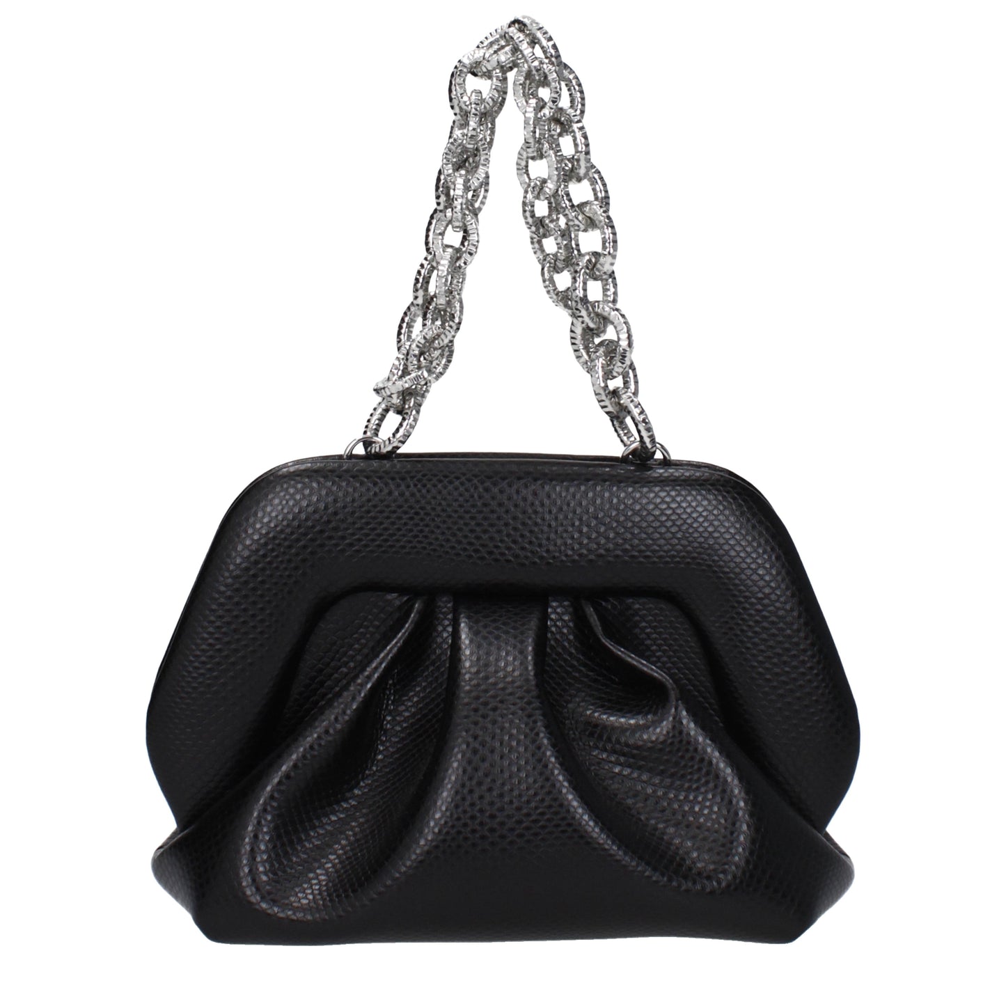 Themoirè Handbags Women Eco Leather Black