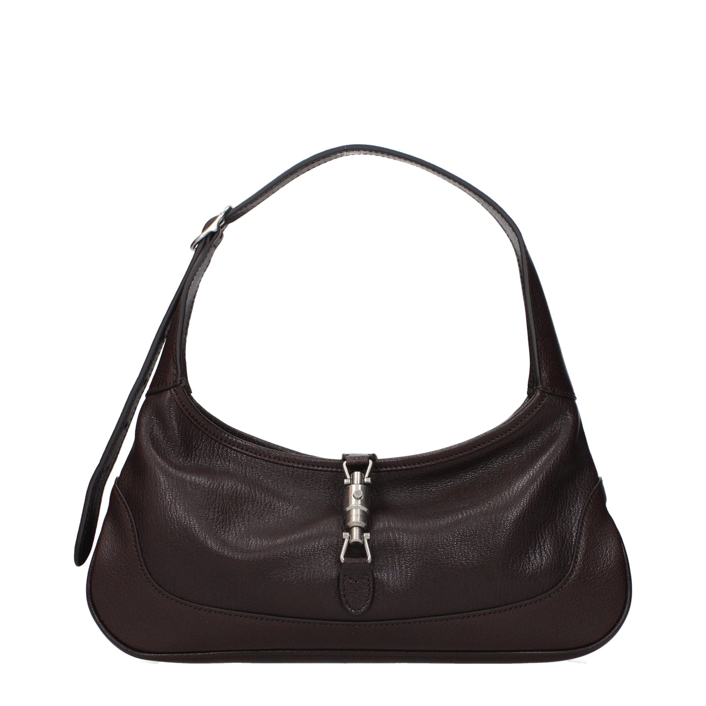 Gucci Shoulder Bags Women Leather Brown/Dark Brown